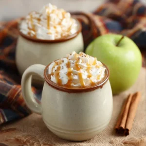 Caramel Apple Cider Drink